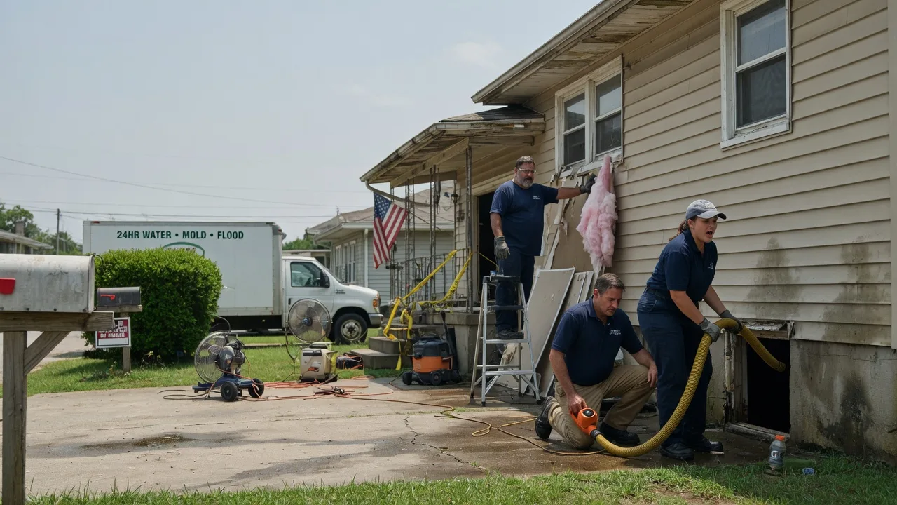 Water Damage Repair in Center Ridge, AR near me